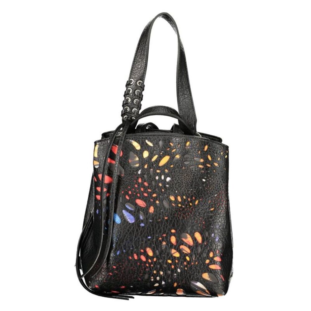 Desigual Black Polyurethane Women's Women's Backpack